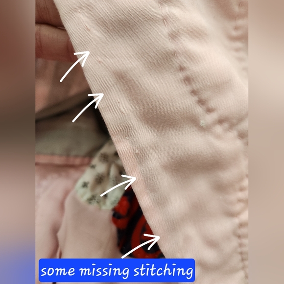 100% Handstitched Dresden Plate Quilt - Picture 14 of 16